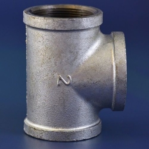 3/4" Galvanised Tee Piece