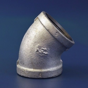 2" Galvanised 45° Elbow