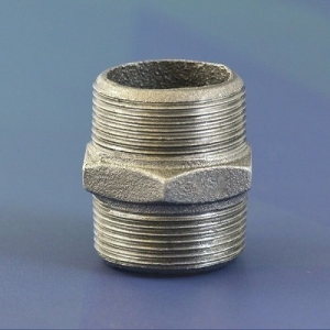 2 1/2" Galvanised Hex Nipple