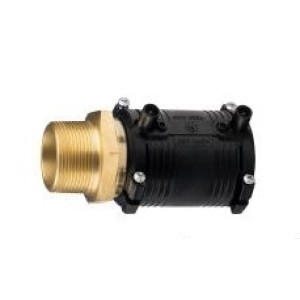 GF ELGEF Transition Coupler PE-Brass Male Thread 32mmx1"