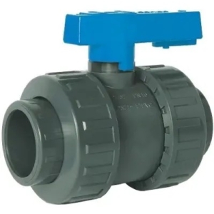 PVCu DU Ball Valve Econ EPDM Plain 2"