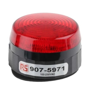LED BEACON RED LOW PROF 110-230V A/C