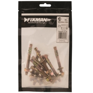 M8 X 75mm Through bolt (pack of 10)