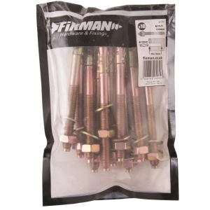 M10 X 120mm Through bolt (pack of 10)