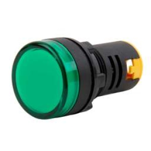 LED Indicator Lamp 24v AC/DC Green