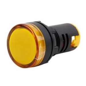 LED Indicator Lamp 24v AC/DC Yellow