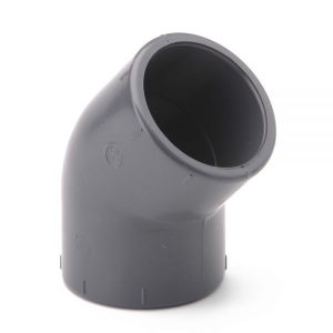 PVC-ELBOW 45° PLAIN