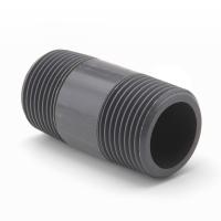 PVC-BARREL NIPPLE THREADED