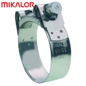 MIKALOR CLAMP ST/ST&STEEL W2 112-121MM