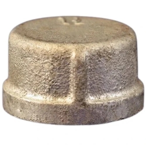 3/4" Galvanised Malleable Iron End Cap