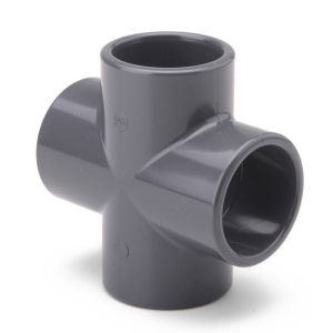 PVCu Cross 90 Plain 2"
